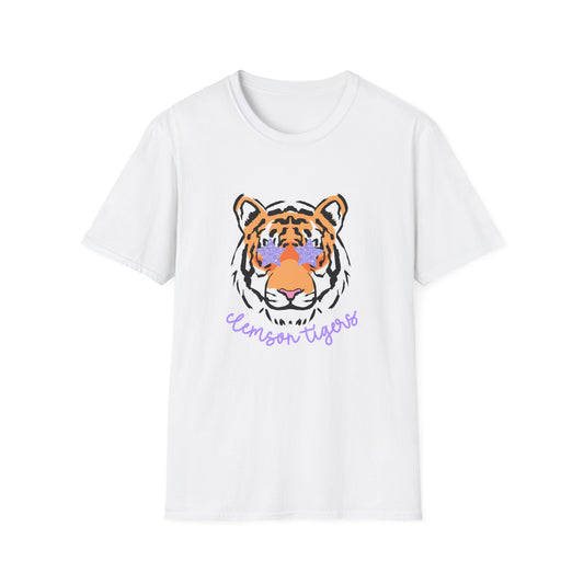 Clemson Tigers Unisex T-Shirt, College Apparel, Graphic Tee, Gift for Students, Casual Wear, School Spirit Shirt