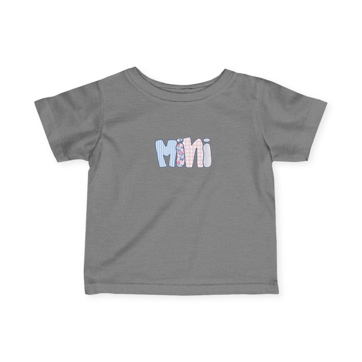 Infant Mini Pink & Blue Floral T-Shirt