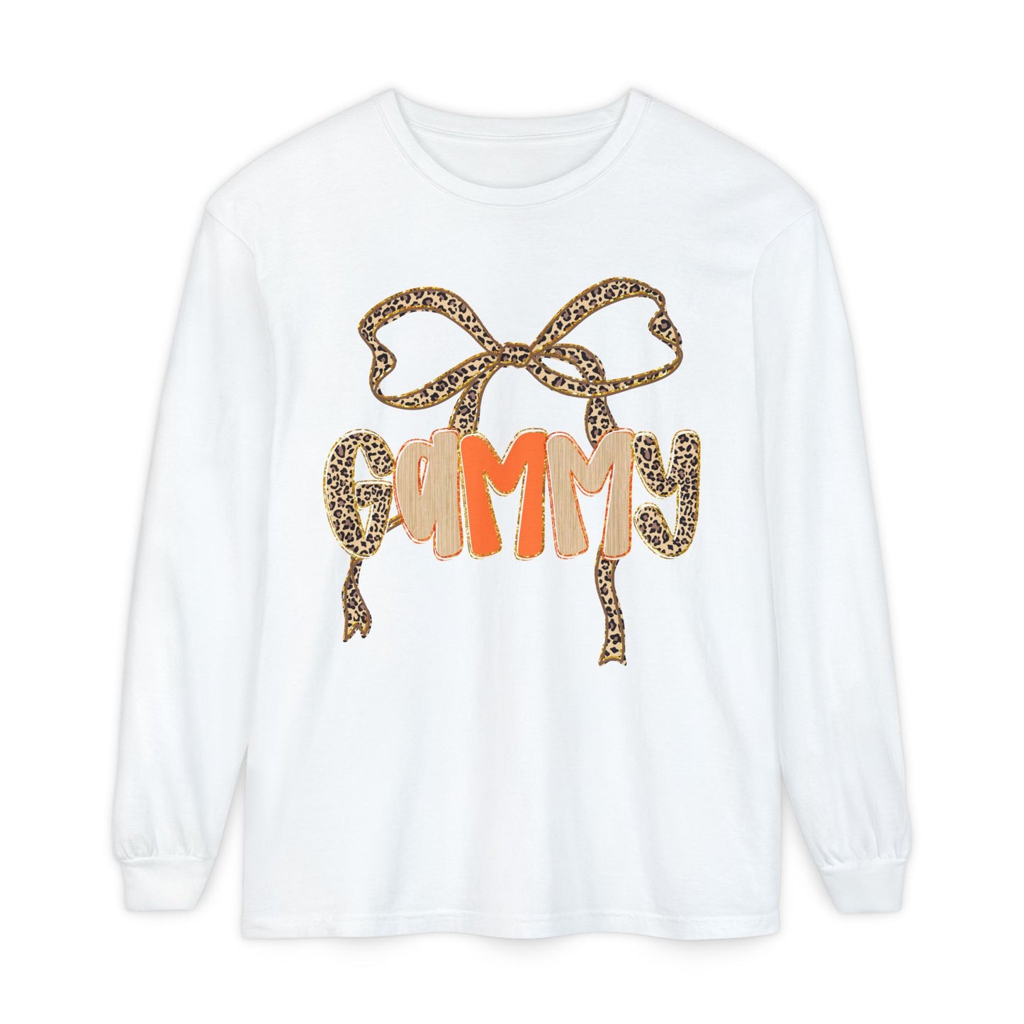 Gammy Leopard Long Sleeve T-Shirt
