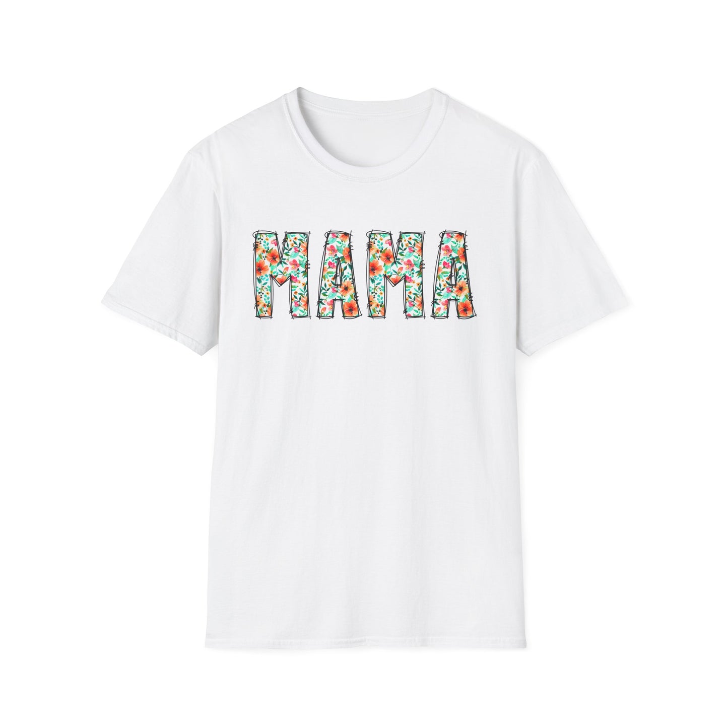 Mama Floral T‑Shirt