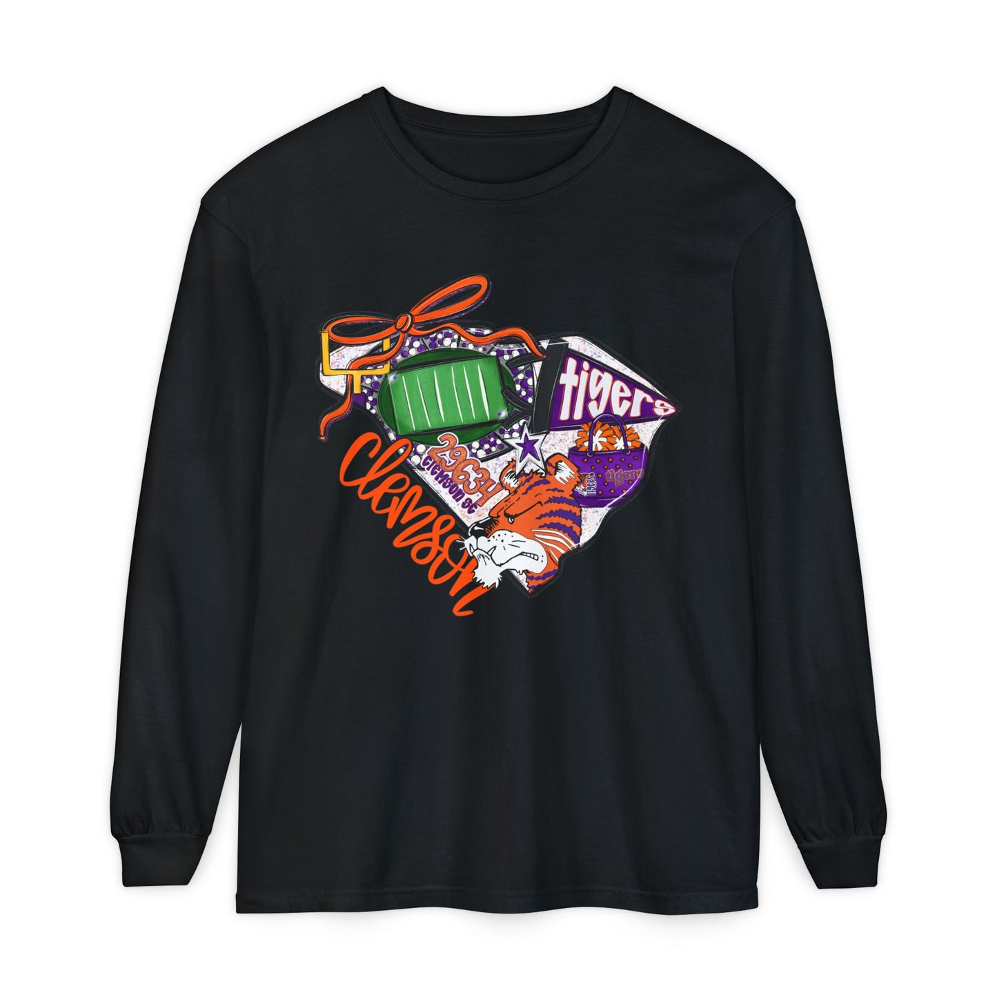 Clemson Spirit Long Sleeve T-Shirt