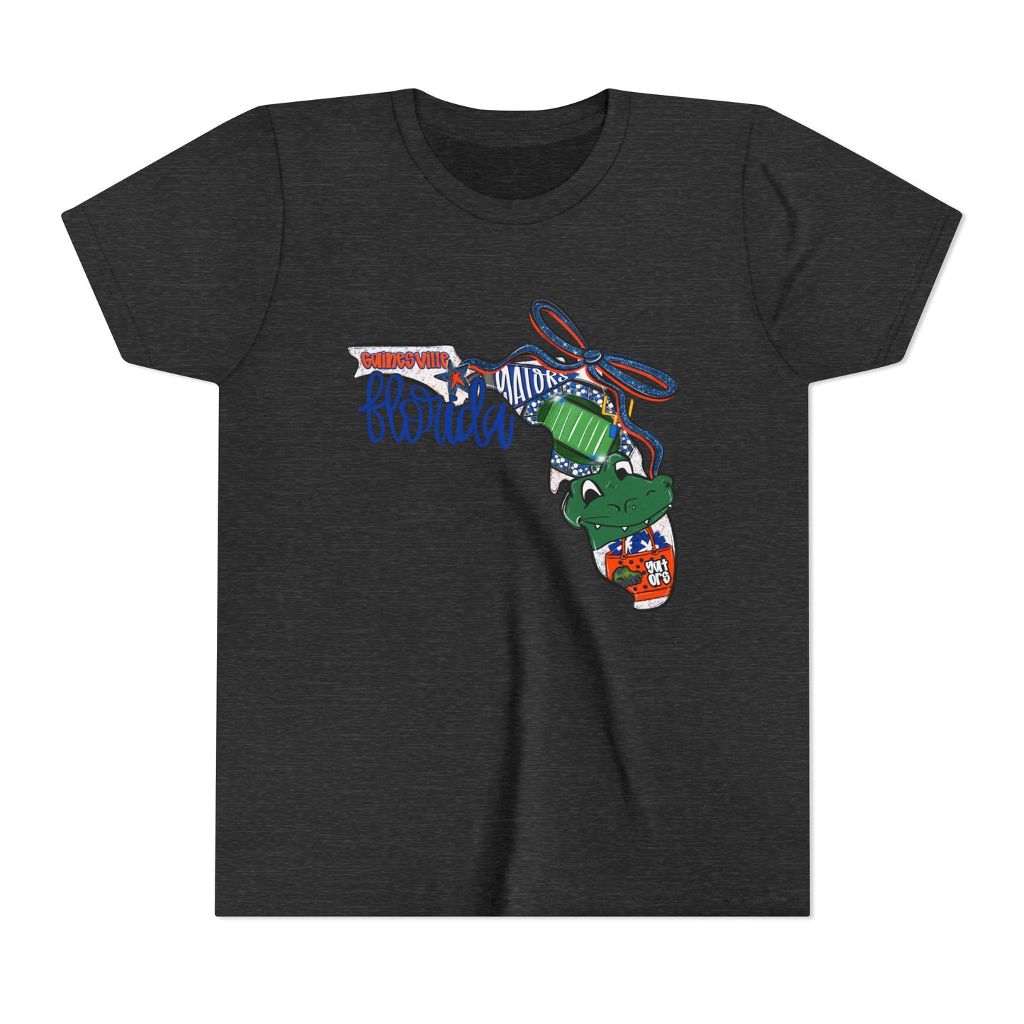 Florida Youth Tee - Fun, Colorful Design for Kids, Perfect for Summer Camps, Birthdays, Beach Days, Gift Ideas