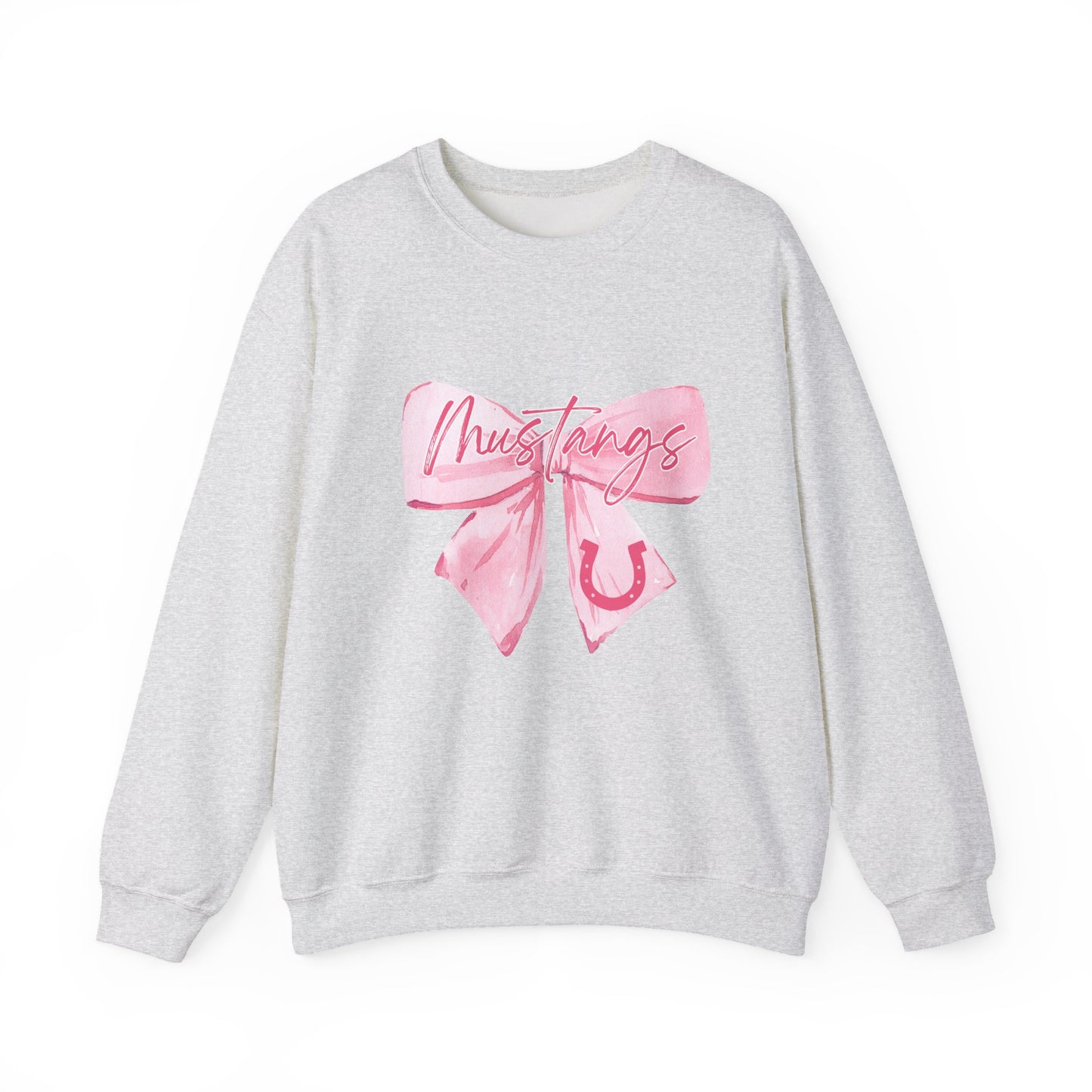Chic Bow Graphic Crewneck Sweatshirt, Cozy Pullover, Casual Sweatshirt, Gift for Her, Lounge Wear