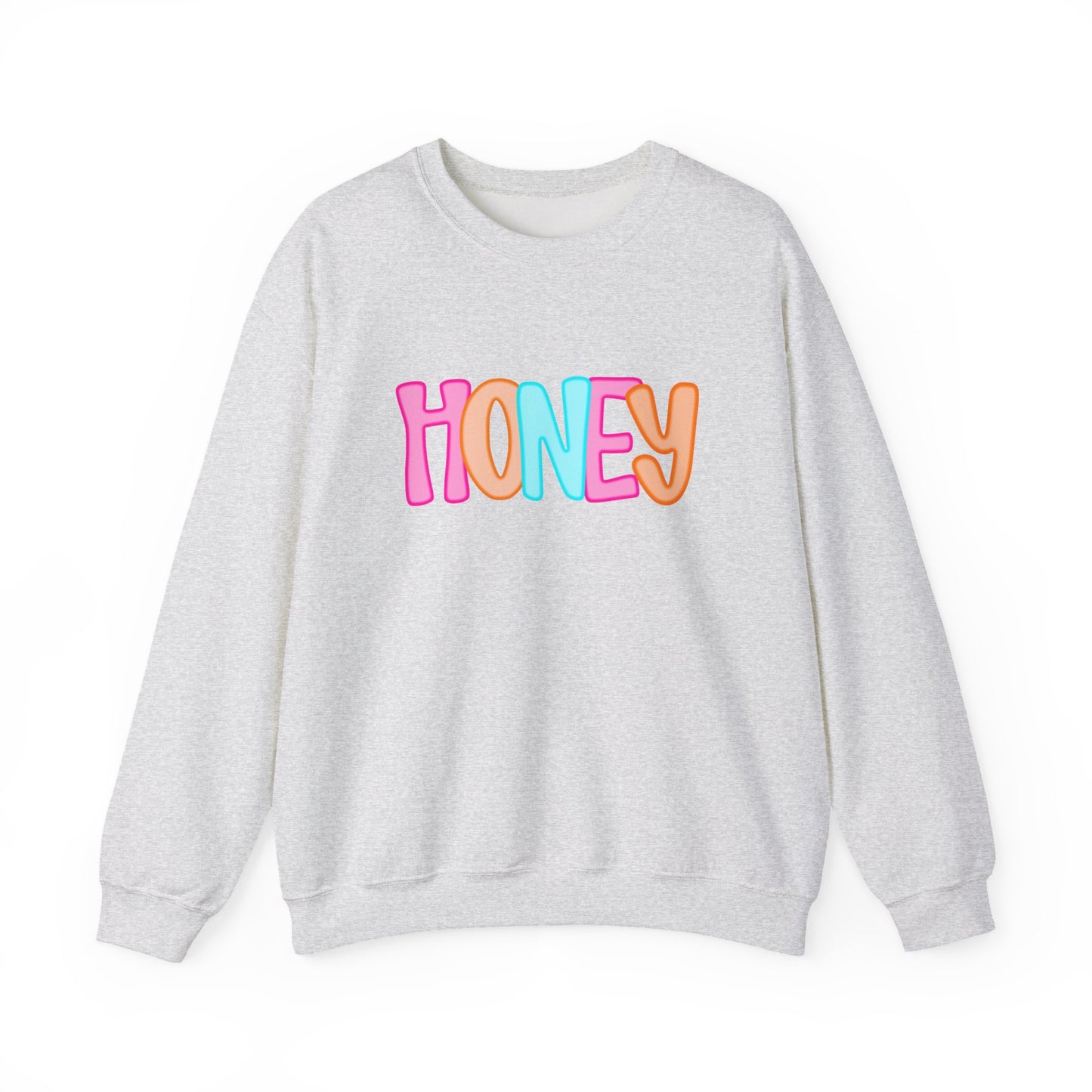 Honey Neon Gildan Crewneck