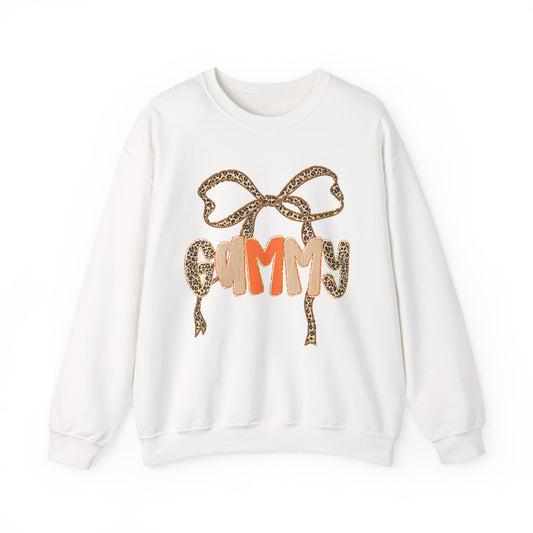 Leopard Print 'Grammy' Crewneck Sweatshirt