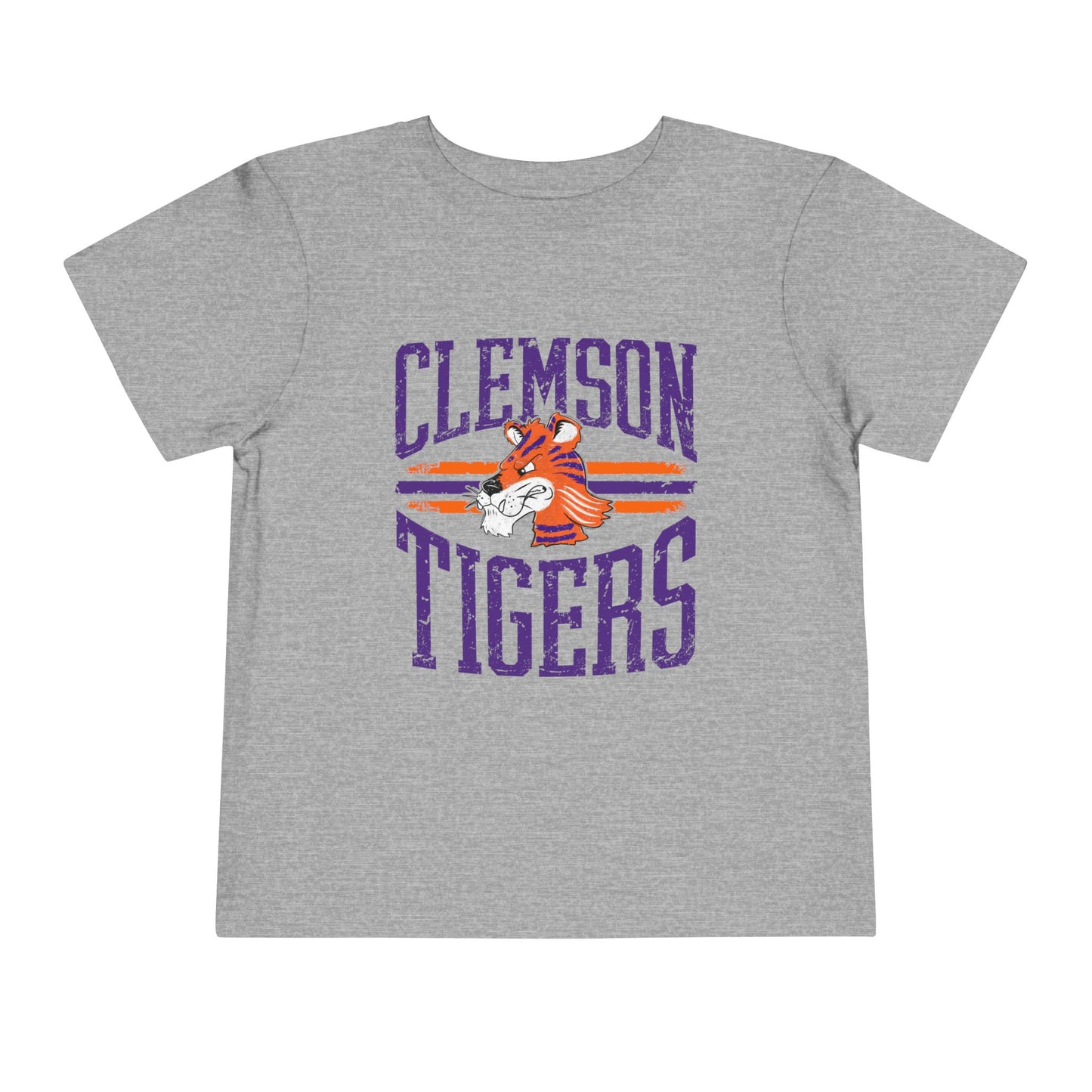 Clemson Tigers Toddler Tee, Cute Kids Shirt, Youth Sports Apparel, Toddler Fan Gear, Clemson University Shirt