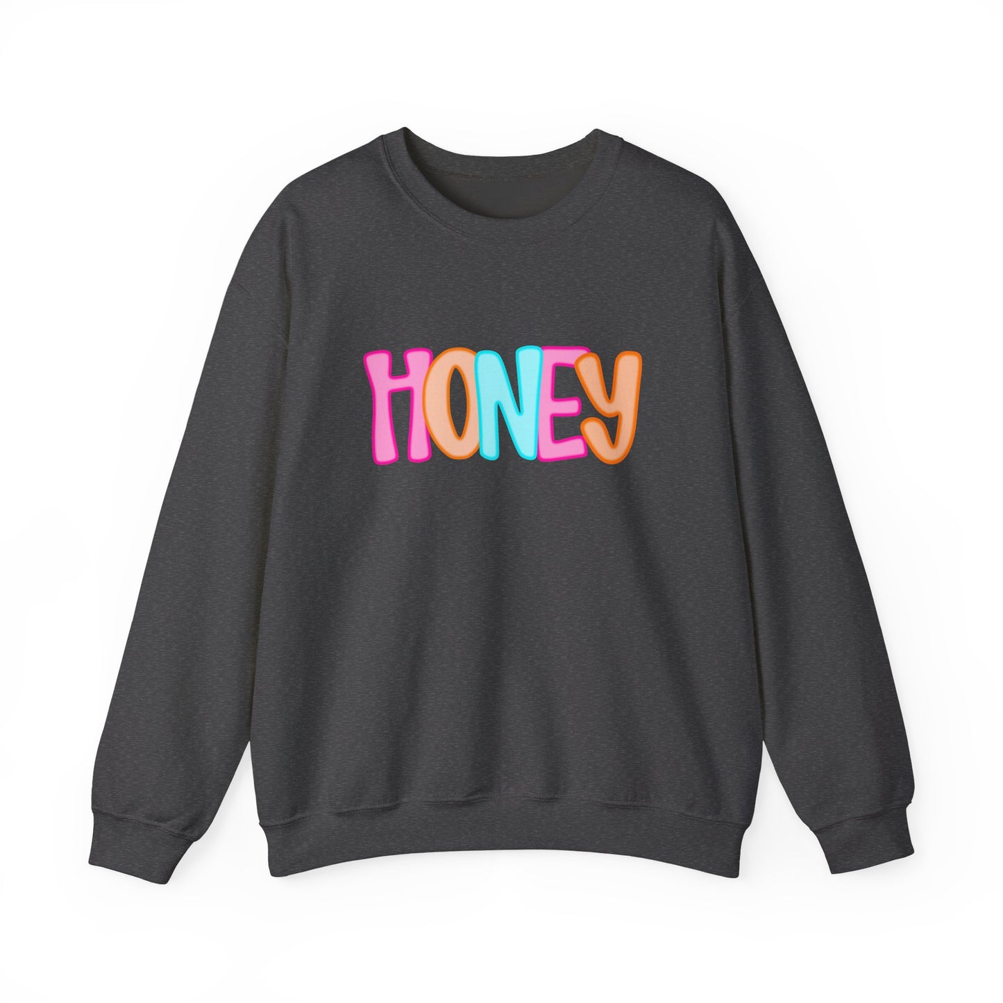 Honey Neon Gildan Crewneck