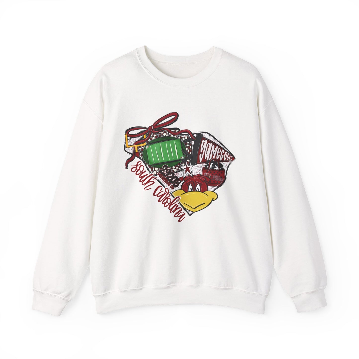 Festive Crewneck Sweatshirt - Cozy Holiday Wear, Unisex Sweatshirt, Perfect Gift for Christmas, Winter Fashion, Comfortable Layering
