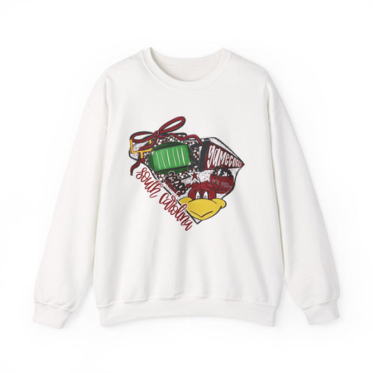 Festive Crewneck Sweatshirt - Cozy Holiday Wear, Unisex Sweatshirt, Perfect Gift for Christmas, Winter Fashion, Comfortable Layering