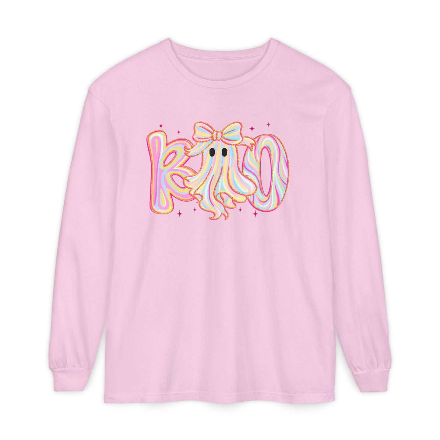 Unisex Garment-dyed Long Sleeve T-Shirt