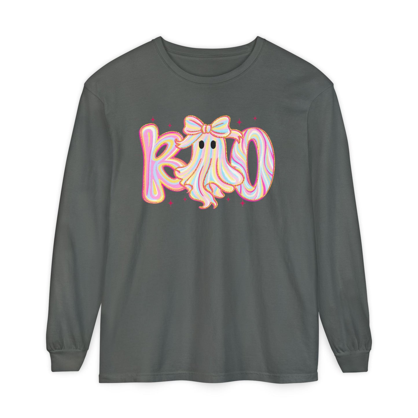 Unisex Garment-dyed Long Sleeve T-Shirt