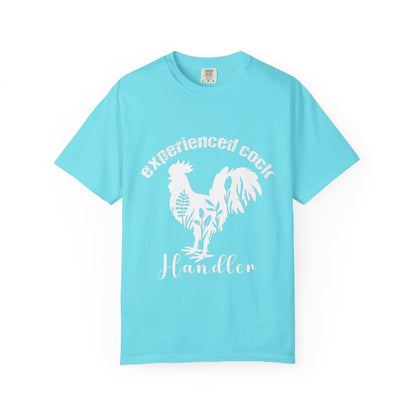 Experienced Cock Handler T-shirt, Unisex Style, Funny Gift, Chicken Lover Tee, Farm Enthusiast Apparel, Casual Wear