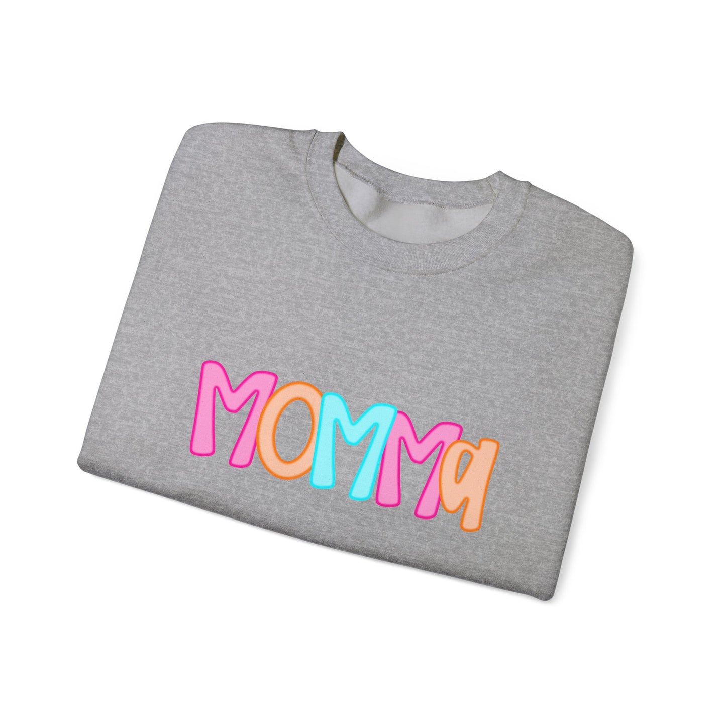 Momma Neon Gildan Crewneck