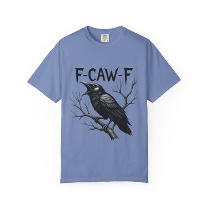 Gothic Raven T-Shirt, Unisex Graphic Tee, Casual Wear, Halloween Apparel, Unique Gift for Artists, Nature Lovers