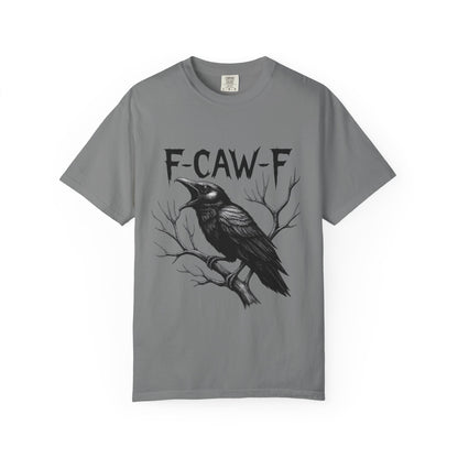 Gothic Raven T-Shirt, Unisex Graphic Tee, Casual Wear, Halloween Apparel, Unique Gift for Artists, Nature Lovers