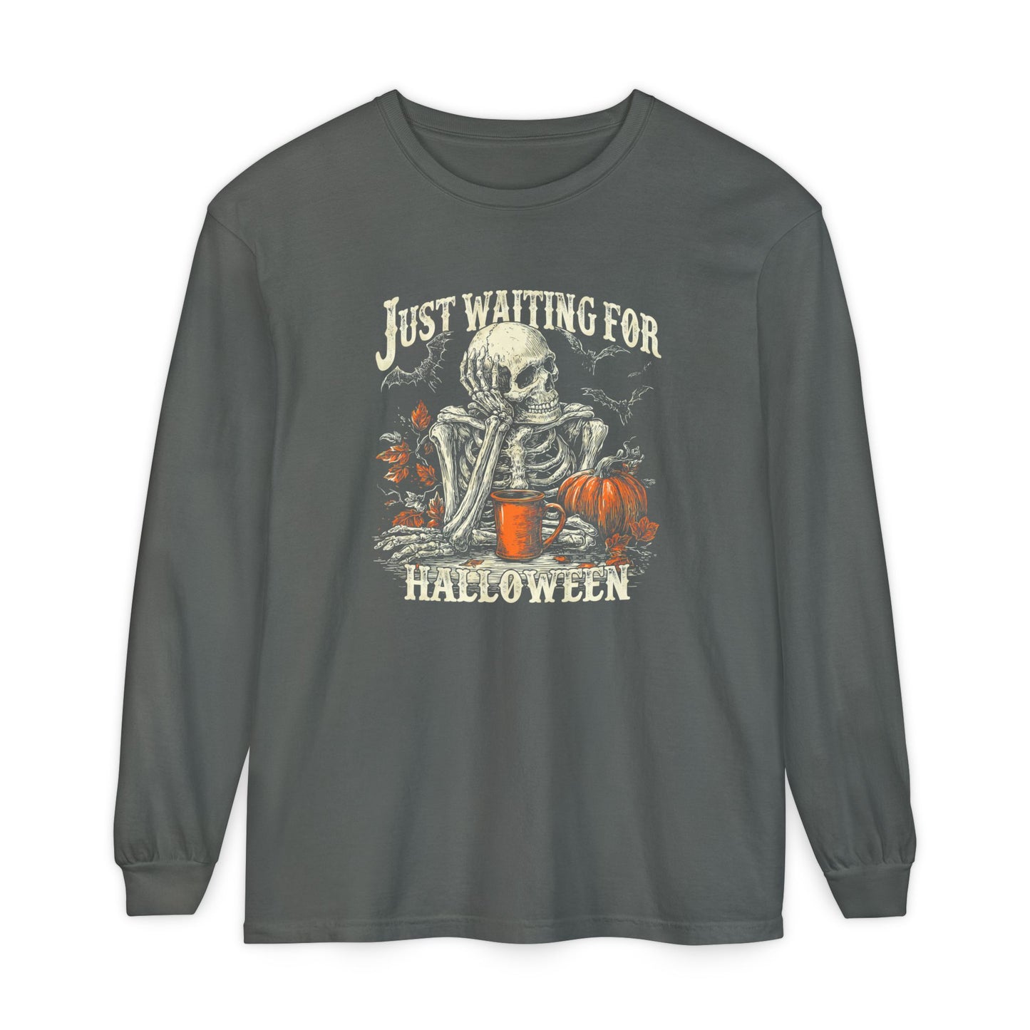 Unisex Garment-dyed Long Sleeve T-Shirt