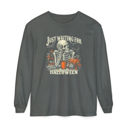 Unisex Garment-dyed Long Sleeve T-Shirt