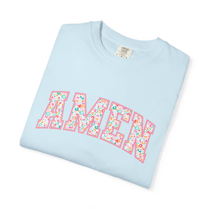 Amen Floral T-Shirt — Vintage Collegiate Graphic Tee