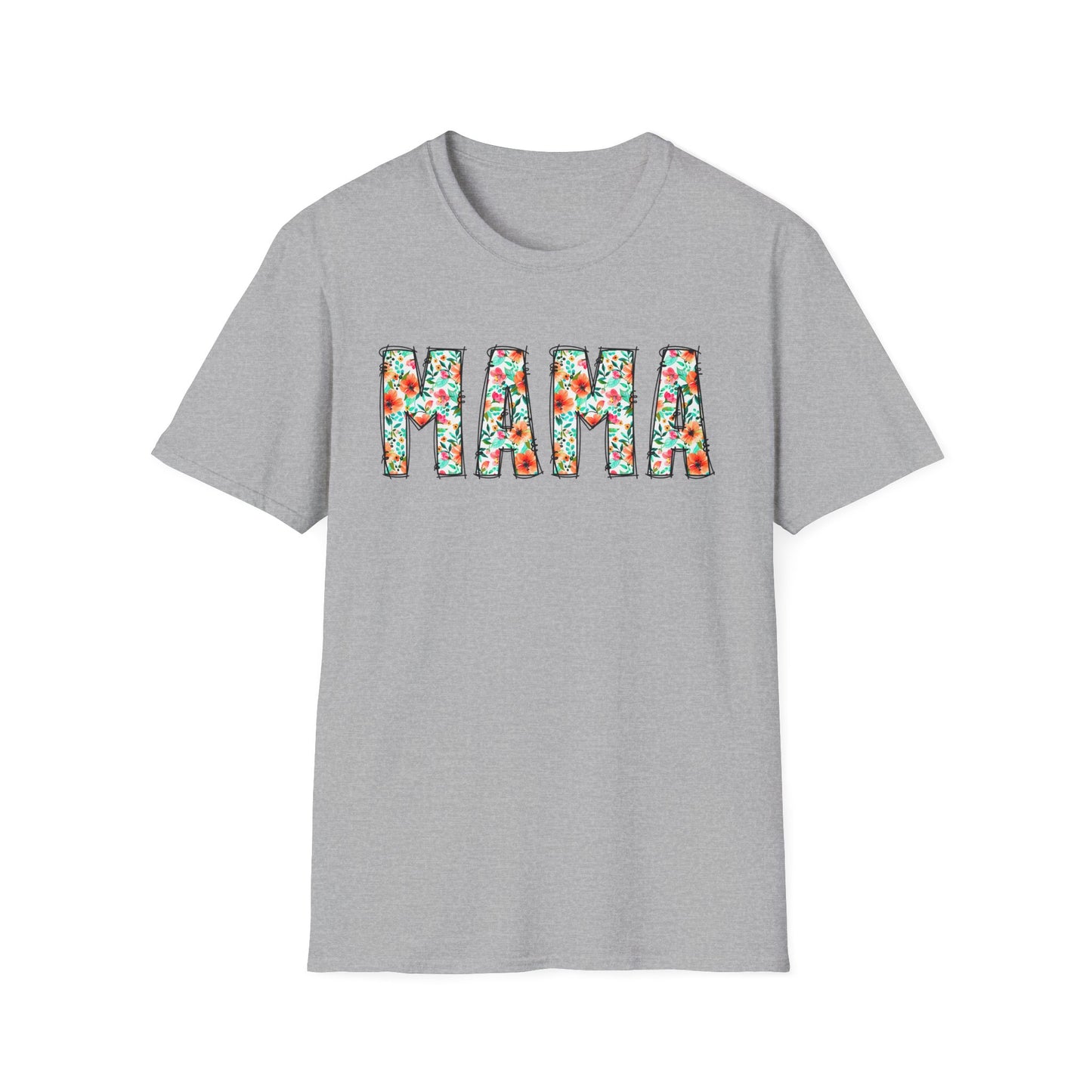 Mama Floral T‑Shirt
