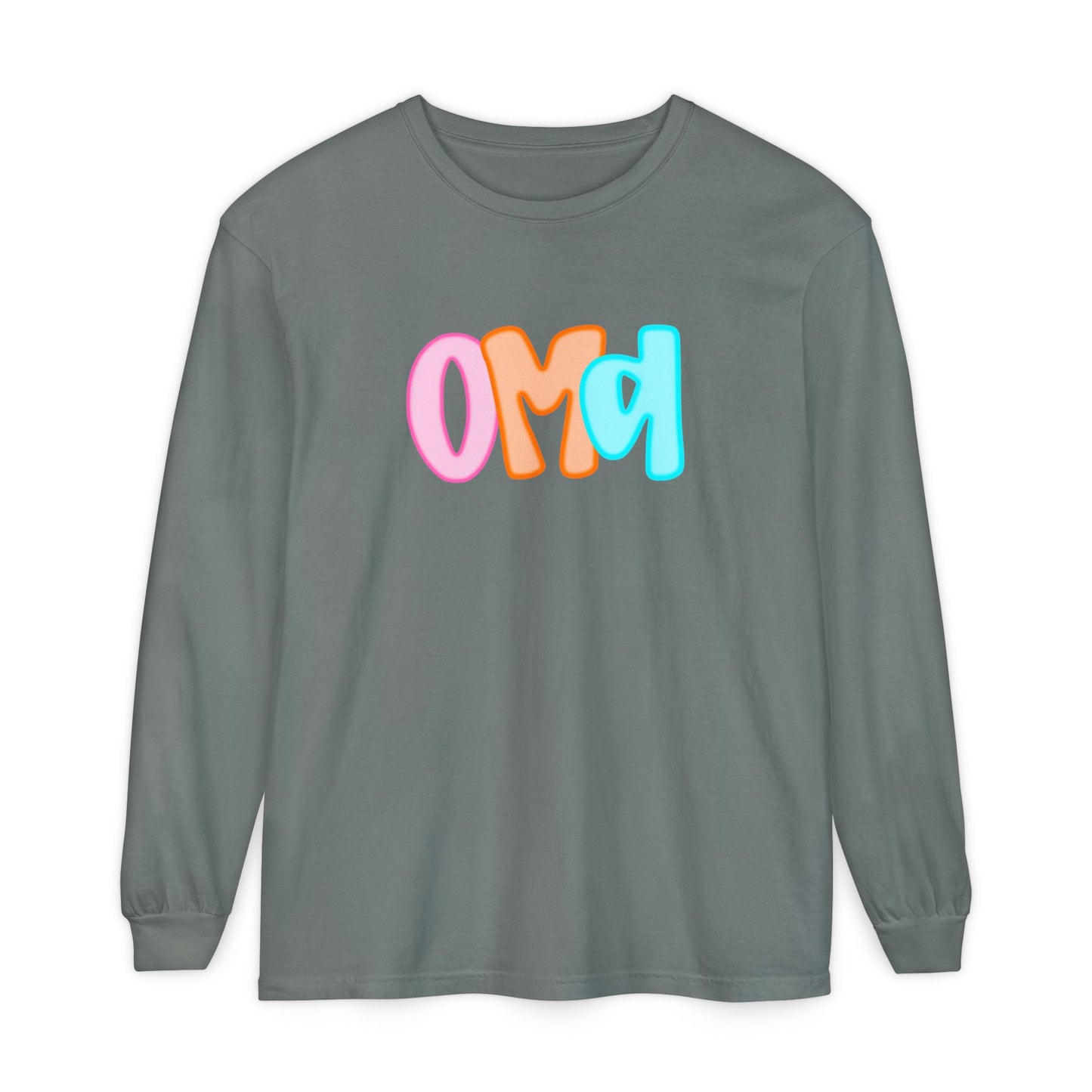 Oma Neon Comfort Colors Long Sleeve