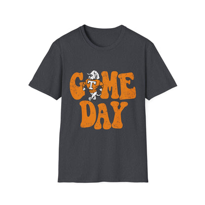 Game Day Unisex Softstyle T-Shirt, Casual Tee, College Sports Apparel, Fan Gear, Everyday Wear, Gift for Sports Lovers