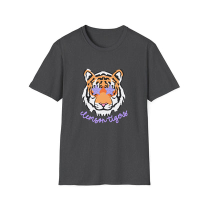 Clemson Tigers Unisex T-Shirt, College Apparel, Graphic Tee, Gift for Students, Casual Wear, School Spirit Shirt