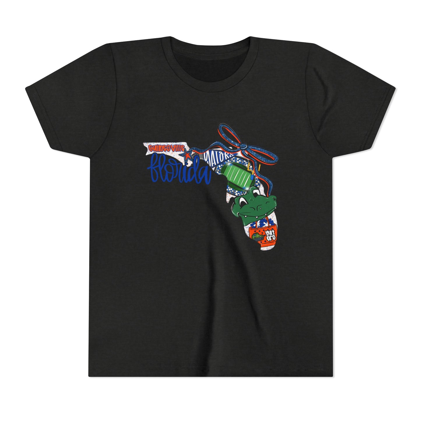 Florida Youth Tee - Fun, Colorful Design for Kids, Perfect for Summer Camps, Birthdays, Beach Days, Gift Ideas