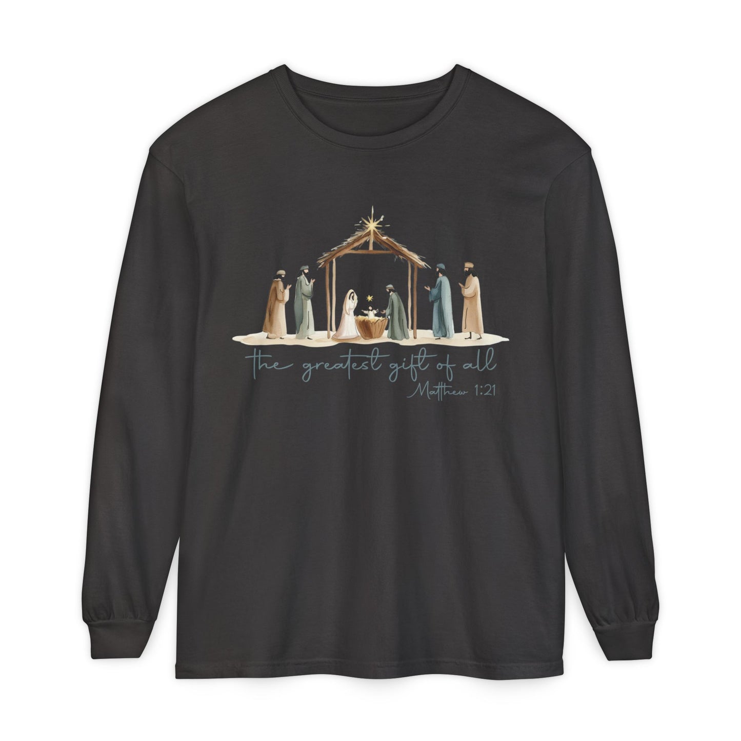 Garment-Dyed Long Sleeve T-Shirt Comfort Colors