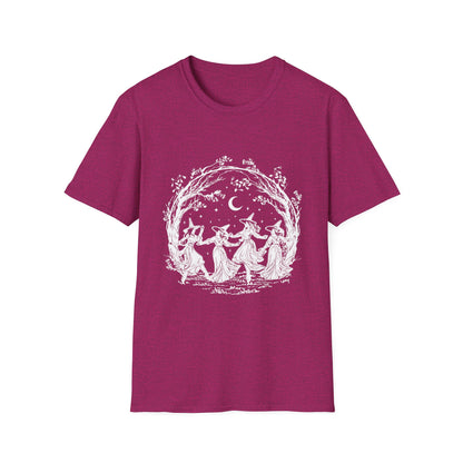 Enchanted Forest T-Shirt, Nature Lover Shirt, Bohemian Graphic Tee, Witchy Style Top, Gift for Magical Occasions