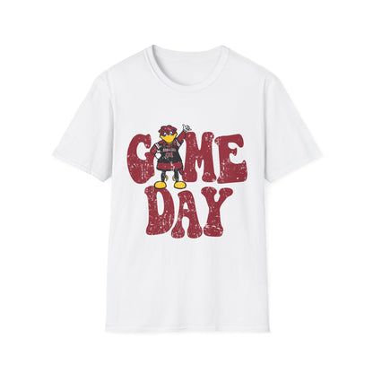 Game Day Unisex Softstyle T-Shirt, Fun Graphic Tee, Casual Wear, Sports Fan Apparel, Gift for Him/Her, Playful Shirt