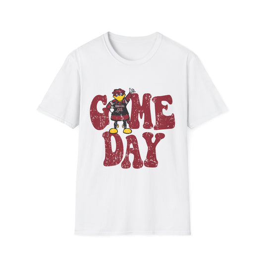Game Day Unisex Softstyle T-Shirt, Fun Graphic Tee, Casual Wear, Sports Fan Apparel, Gift for Him/Her, Playful Shirt