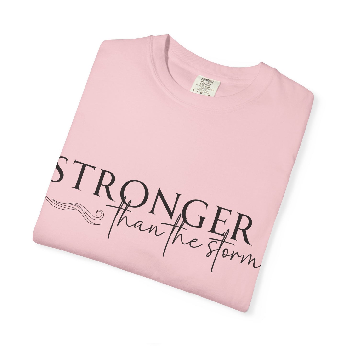 Empowering Garment-Dyed Unisex T-Shirt | Perfect for Every Day, Motivational Gift, Casual Wear, Strength in Adversity