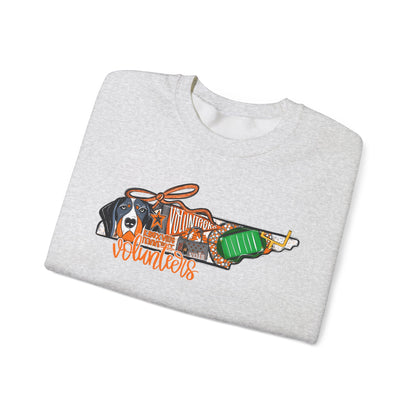 Volunteers Inspired Crewneck Sweatshirt - Cozy Gift for Animal Lovers, Perfect for Fall, Dog Lover's Apparel, Eco-Friendly Fashion, [...]