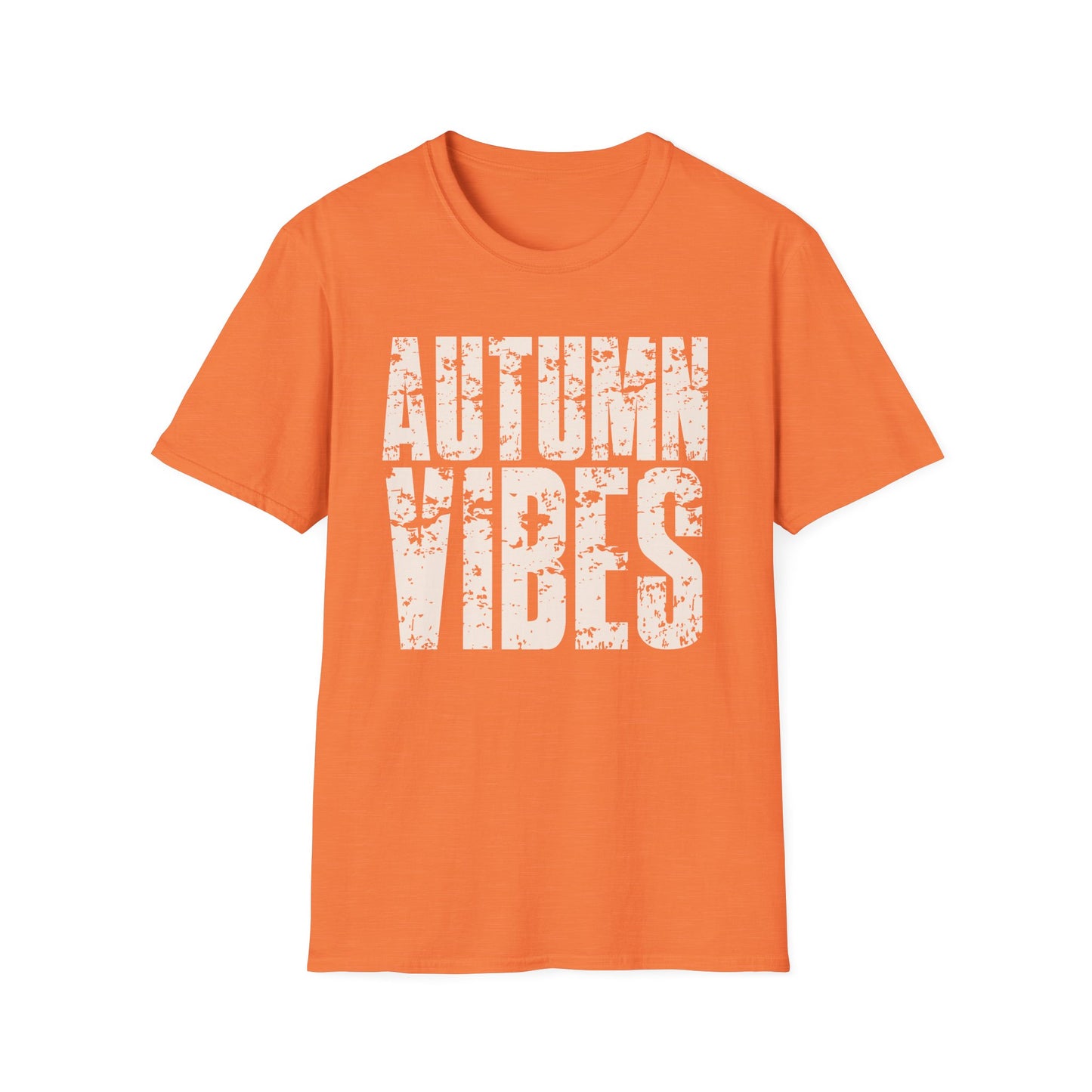 Autumn Vibes Gildan Softstyle T-Shirt | Cozy Fall Tee, Seasonal Fashion, Casual Wear, Gift for Her, Nature Lover's Apparel