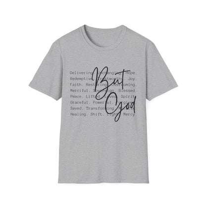 Faith-Inspired Unisex T-Shirt, Inspirational Tee for Men and Women, Christian Apparel, Perfect Gift for Holidays and Special Occasions