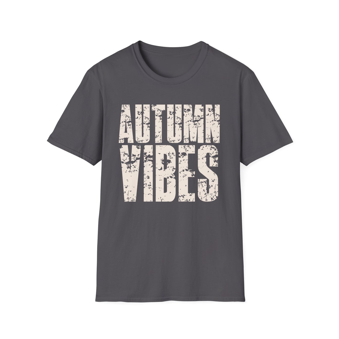 Autumn Vibes Gildan Softstyle T-Shirt | Cozy Fall Tee, Seasonal Fashion, Casual Wear, Gift for Her, Nature Lover's Apparel