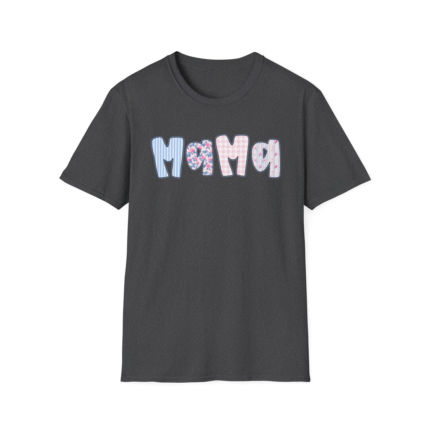 Mama Floral Letters T-Shirt