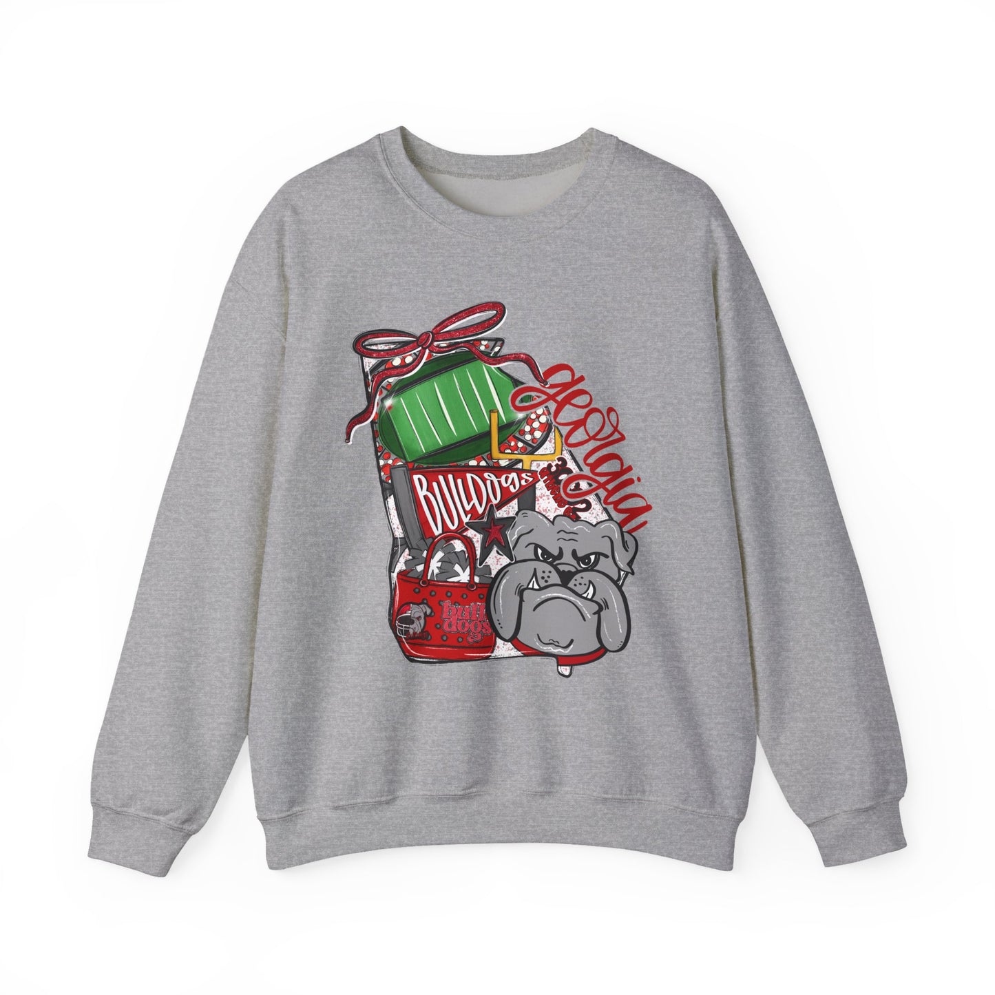 Georgia Holiday Sweater | Unisex Crewneck Sweatshirt | Festive Gift for Dog Lovers | Cute Winter Apparel | Cozy Christmas Sweater, [...]