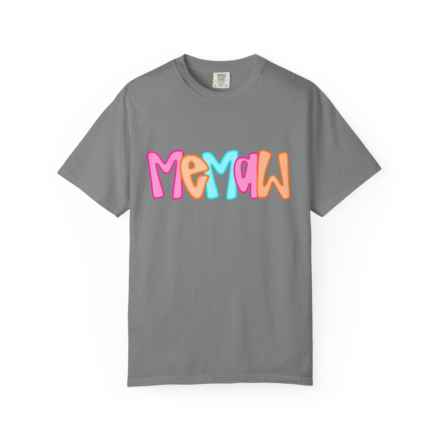 Memaw Neon Comfort Colors Tee
