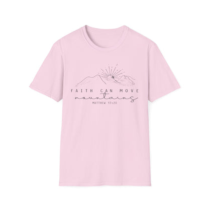 Faith Over Mountains Gildan Softstyle