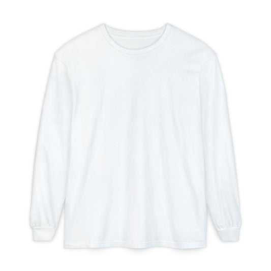 Comfortable Unisex Garment-Dyed Long Sleeve T-Shirt | Casual Wear, Gift for Him and Her, Cozy Layering Piece, Everyday Essentials