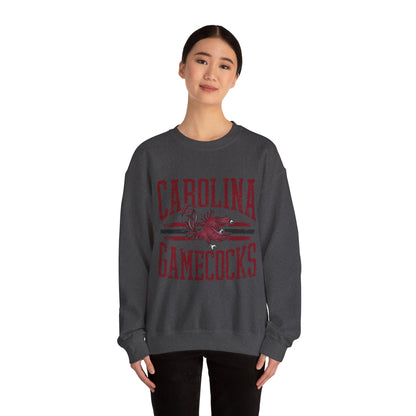 Gamecocks Spirit Sweatshirt - Cozy Unisex Crewneck for Sports Fans, College Apparel, Game Day Outfit, Holiday Gift, Casual Wear