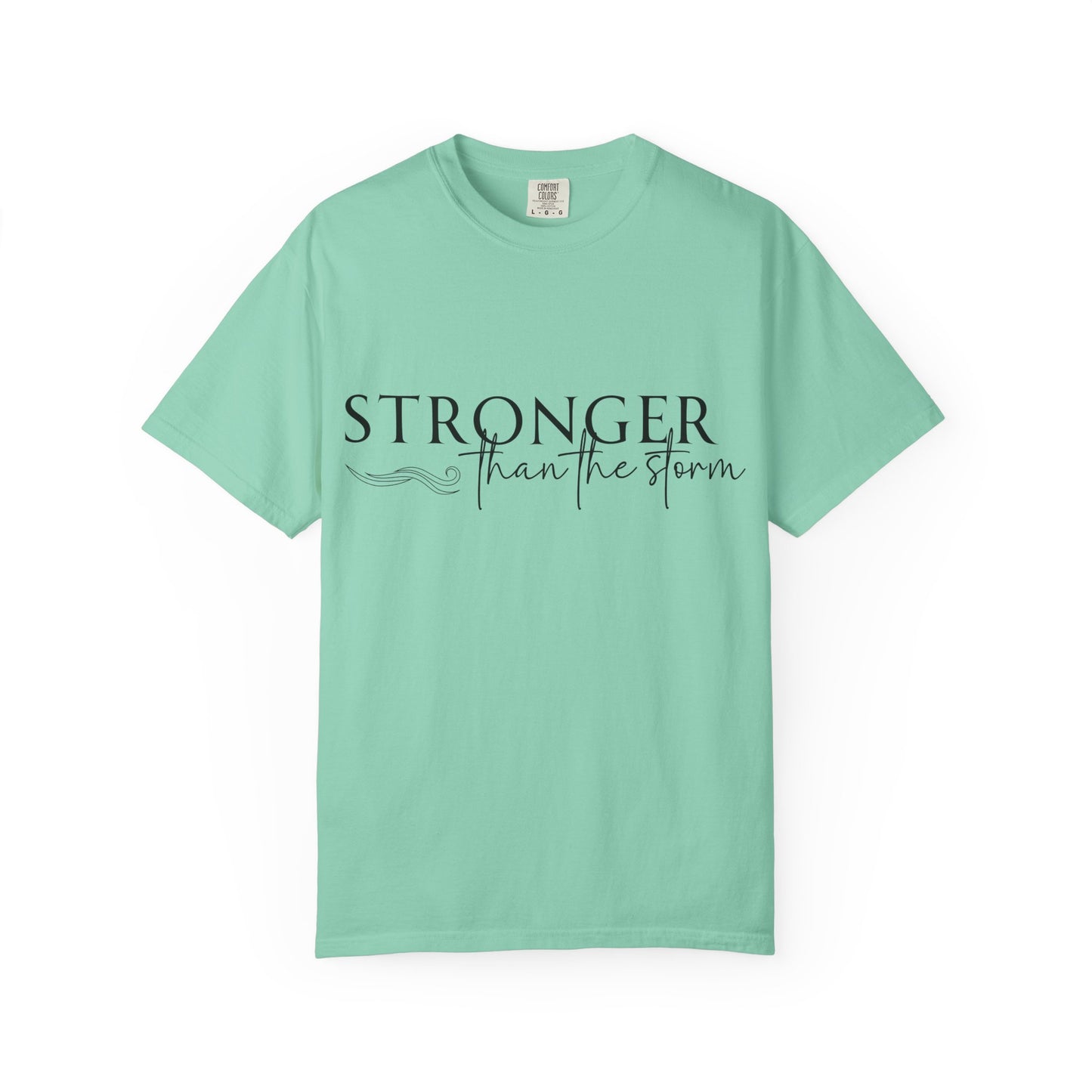 Empowering Garment-Dyed Unisex T-Shirt | Perfect for Every Day, Motivational Gift, Casual Wear, Strength in Adversity