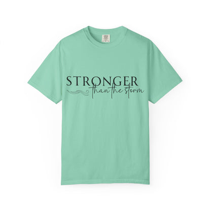 Empowering Garment-Dyed Unisex T-Shirt | Perfect for Every Day, Motivational Gift, Casual Wear, Strength in Adversity