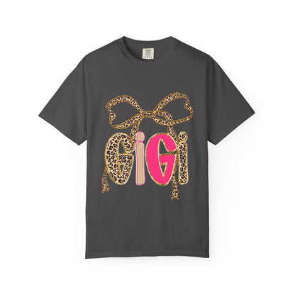 Gigi Neon Leopard Bow T-Shirt