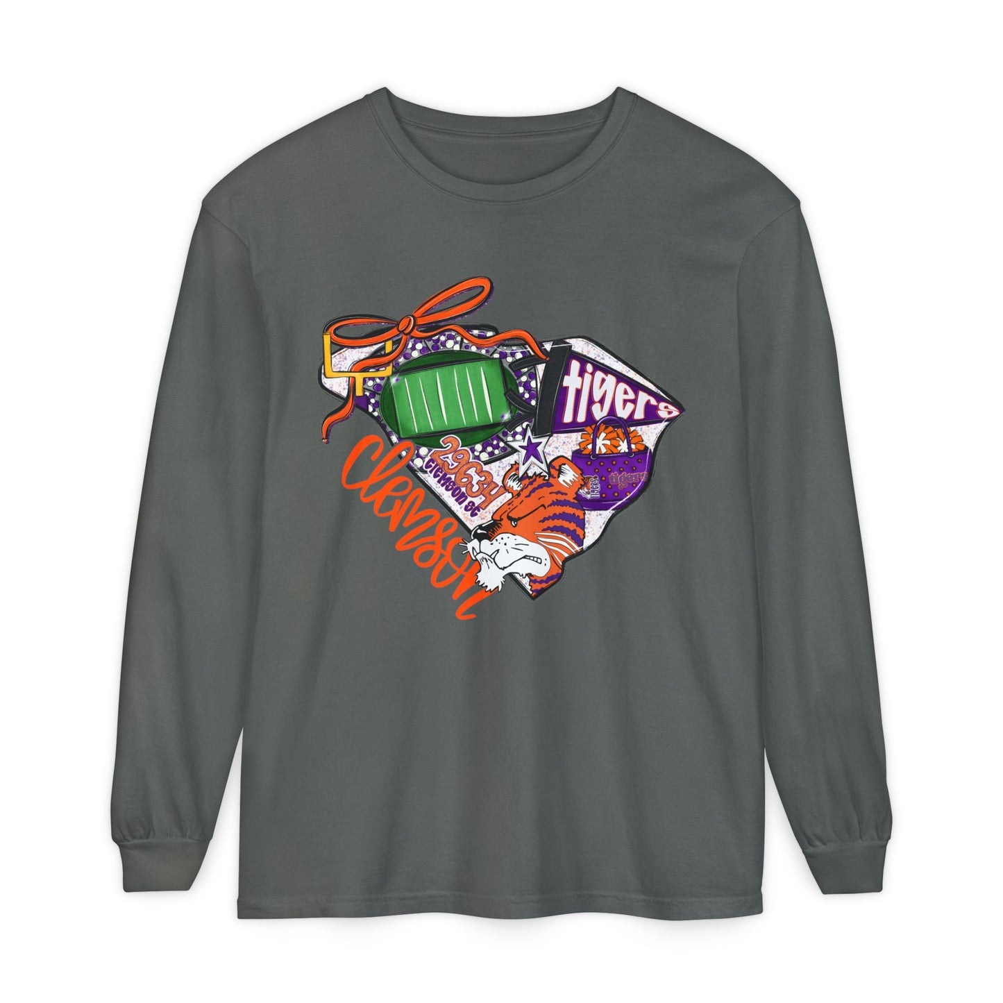 Clemson Spirit Long Sleeve T-Shirt