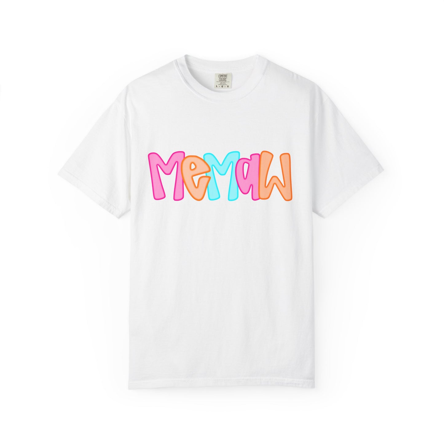 Memaw Neon Comfort Colors Tee