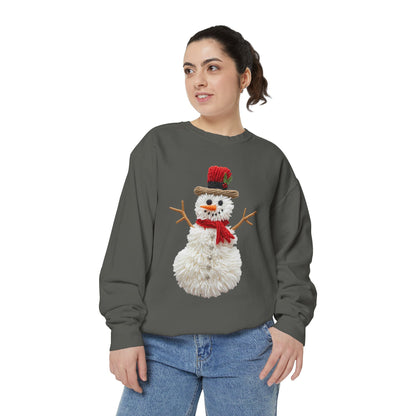 Cozy Snowman Sweatshirt Comfort Colors