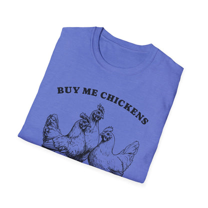Funny Chicken Government T-Shirt, Humorous Tee, Gift for Chicken Lovers, Farm Animal Humor, Unique Graphic Shirt