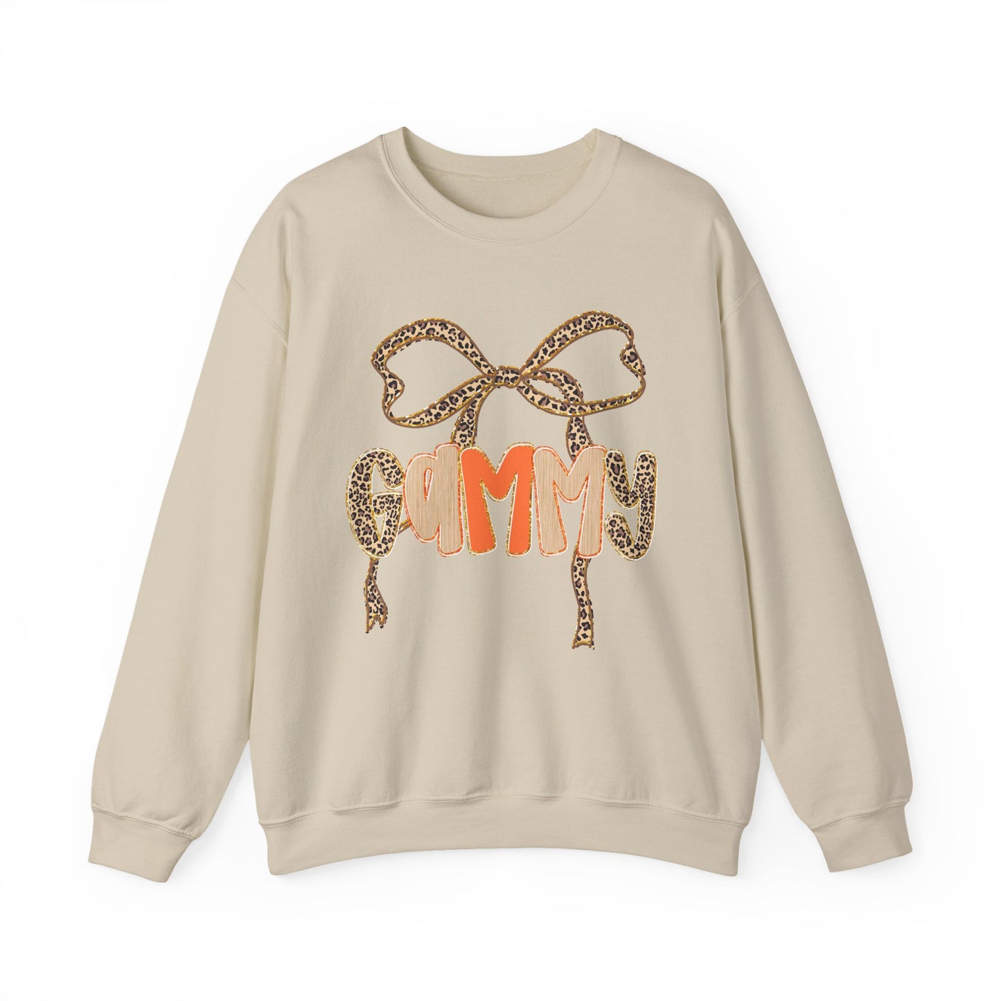 Leopard Print 'Grammy' Crewneck Sweatshirt